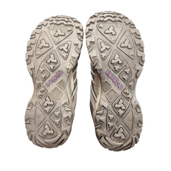 Columbia Strata Trail Low Women's Omnitech Size 8.5 Light Brown/gray Waterproof - Picture 8 of 16